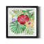 Fleurs tropicales - cadre photo, reproduction d'art-1132026336-1132026347