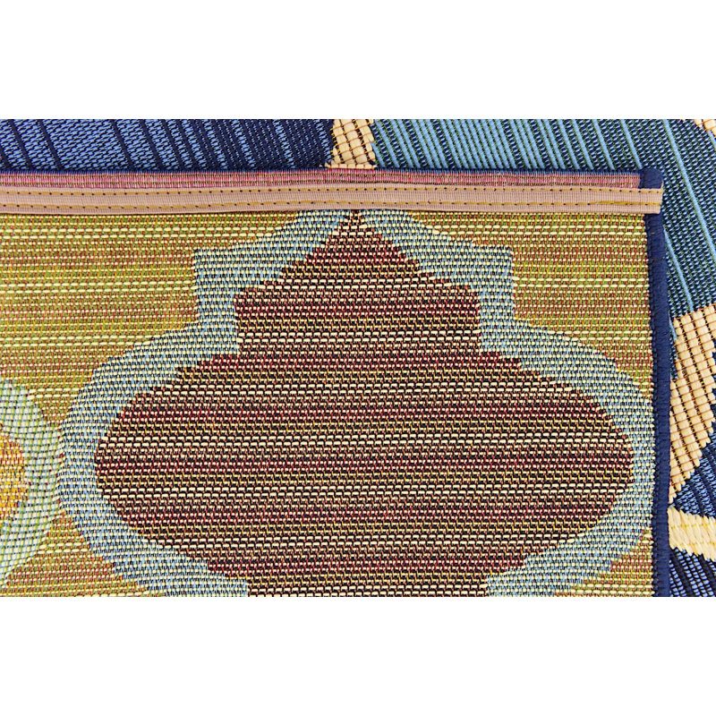 Tapis d'extérieur couleur véranda couleur denim, Rectangle 8 p x 11 pi 4 po