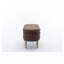 Banc de rangement en velours Noelany-2039623216