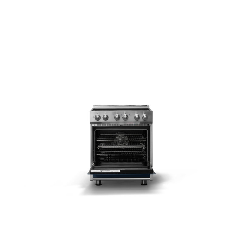 30" Induction Range, Slate Blue