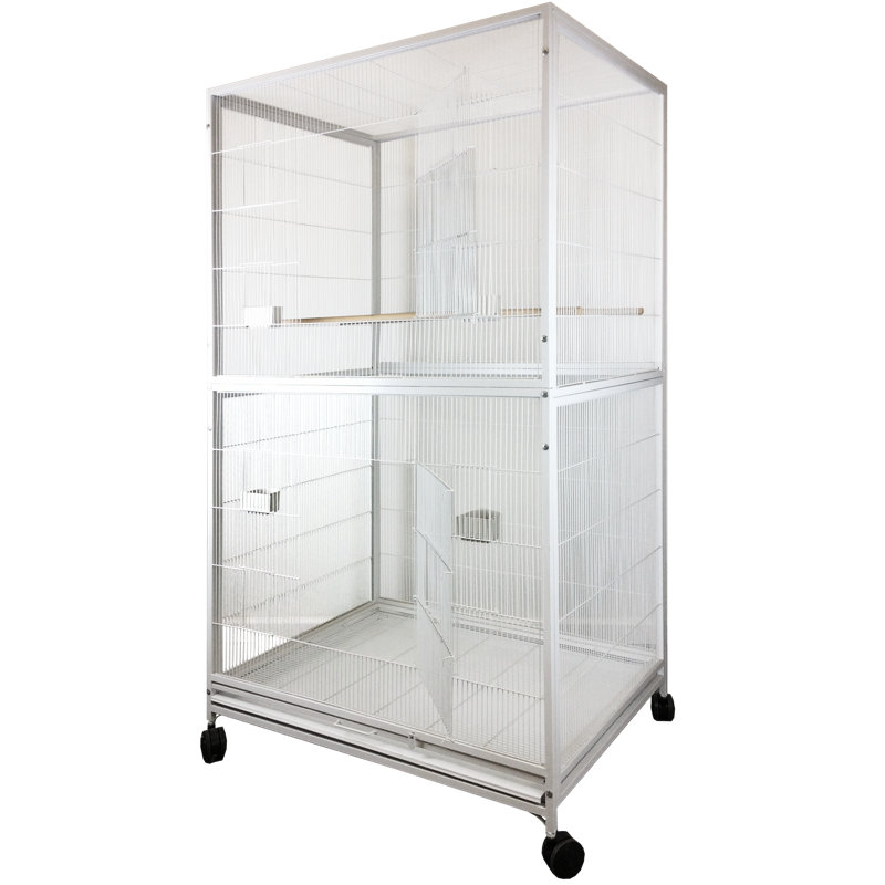 4040FL Macaw Flight Cage White, Pure White