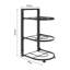 Steel Handcrafted Rectangle Countertop / Cabinet Pot Rack