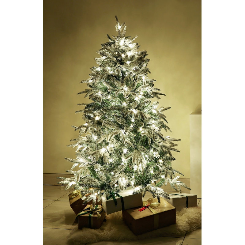 5.91' H Lighted Artificial Pine Christmas Tree