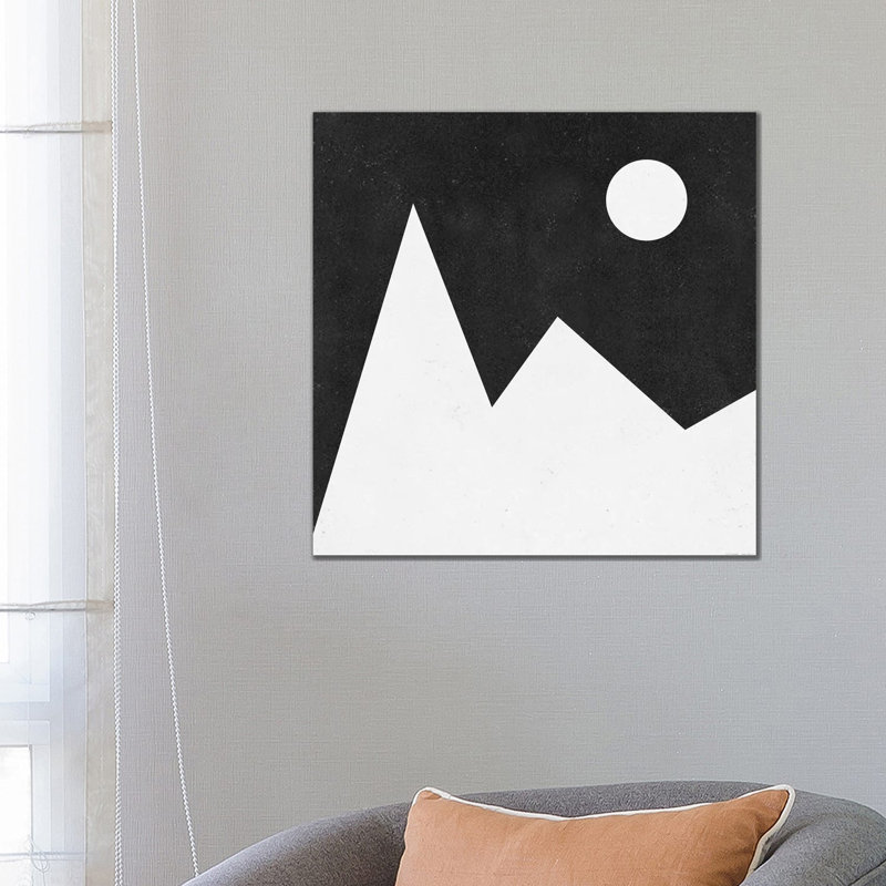 Mountains In The Dark by Art Mirano - Wrapped Canvas Painting, 66.04 cm H x 66.04 cm W