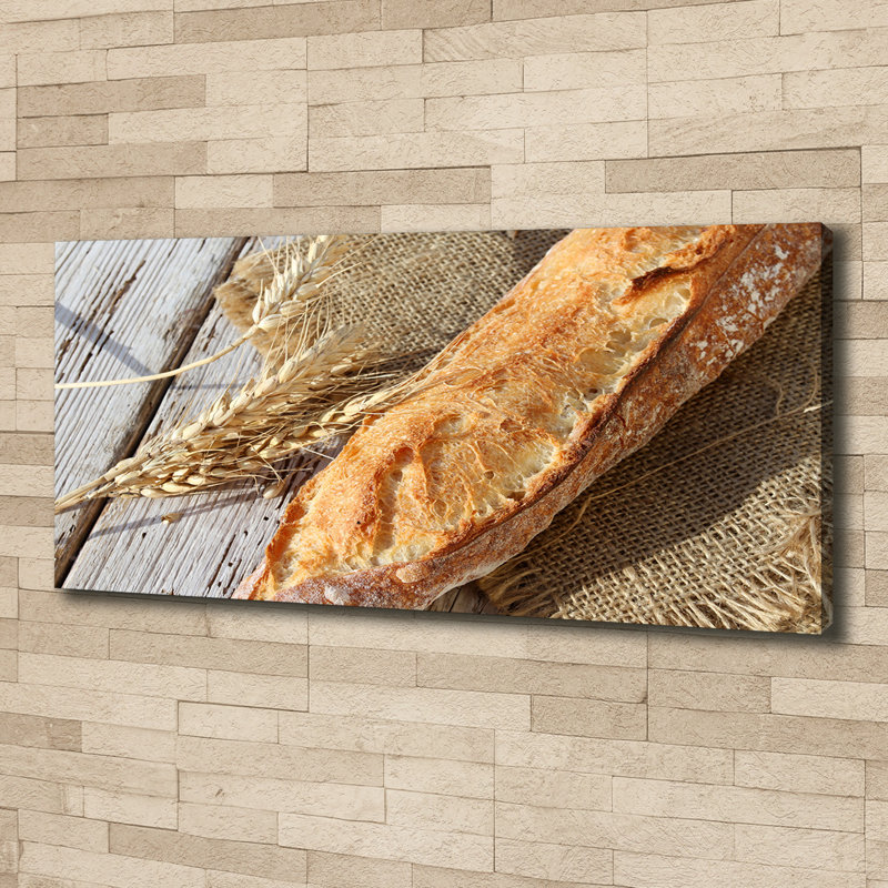Fresh Baguette - Wrapped Canvas Print