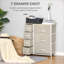 Armoires | Rangement à 7 tiroirs HOMcom, structure en métal moderne, gris clair, pour garde-robe et amp; Petits espaces | Contemporain | Chambre à coucher