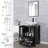 Sharee 24" Freestanding Sinlge Bathroom Vanity With Ceramic Vessel Sink, Faucet, Drain-136242204
