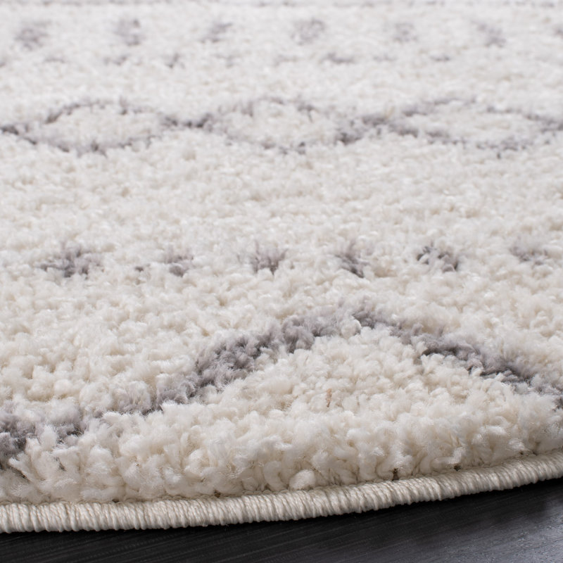 Develin Performance Chevron Rug, Rectangle 10' x 14', Ivory/Gray