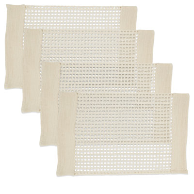 Napperon Intricate Weave (ensemble de 4)
