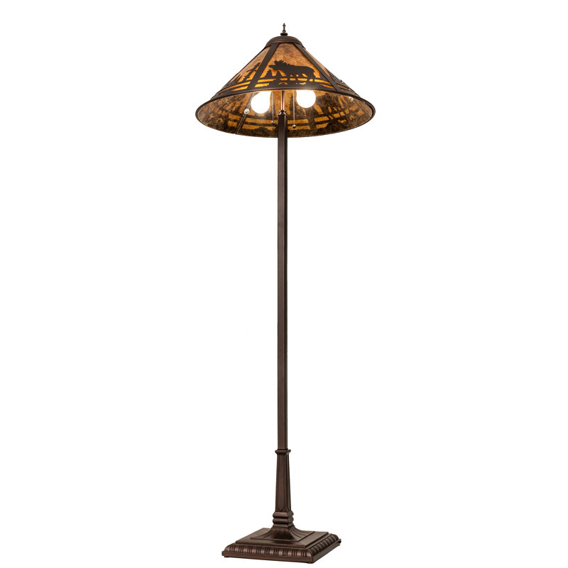 Rustic Lodge Floor Lamp
