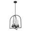 Luminaire suspendu 4 lumières Evandrel