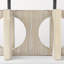 Bougeoir de table en bois 9 po Devi