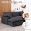 Canapé modulaire surdimensionné d'angle surdimensionné, ensemble de salon modulaire en chenille Shariff Cloud-689612562-689612561