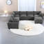 Canapé modulaire de 118 po avec repose-pieds de rangement mobile, canapé 7 places en forme de U, siège large et combinaison libre, canapé surdimensionné en chenille pour salon et appartement, 2 couleurs