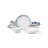 Lenox Blue Bay 12-Piece Dinnerware Set
