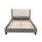 Bed In White & Grey-980926514
