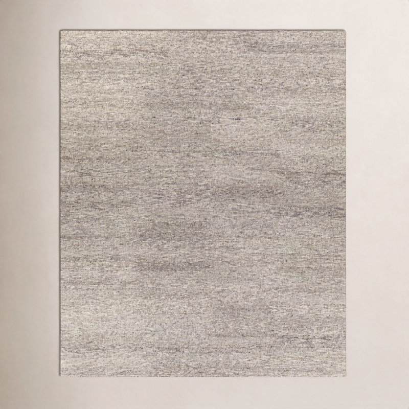 Alaina Hand Knotted Wool Indoor Rug, Rectangle 6' x 9'
