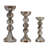 Elegant Sculptural Glass Candle Holder with Glam Design and Decorative Taper Silhouette-1542261506-1542261508