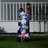 Stacking Snowmen Lamp Post with LED