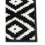 Flatweave Black/Cream Rug-72873977