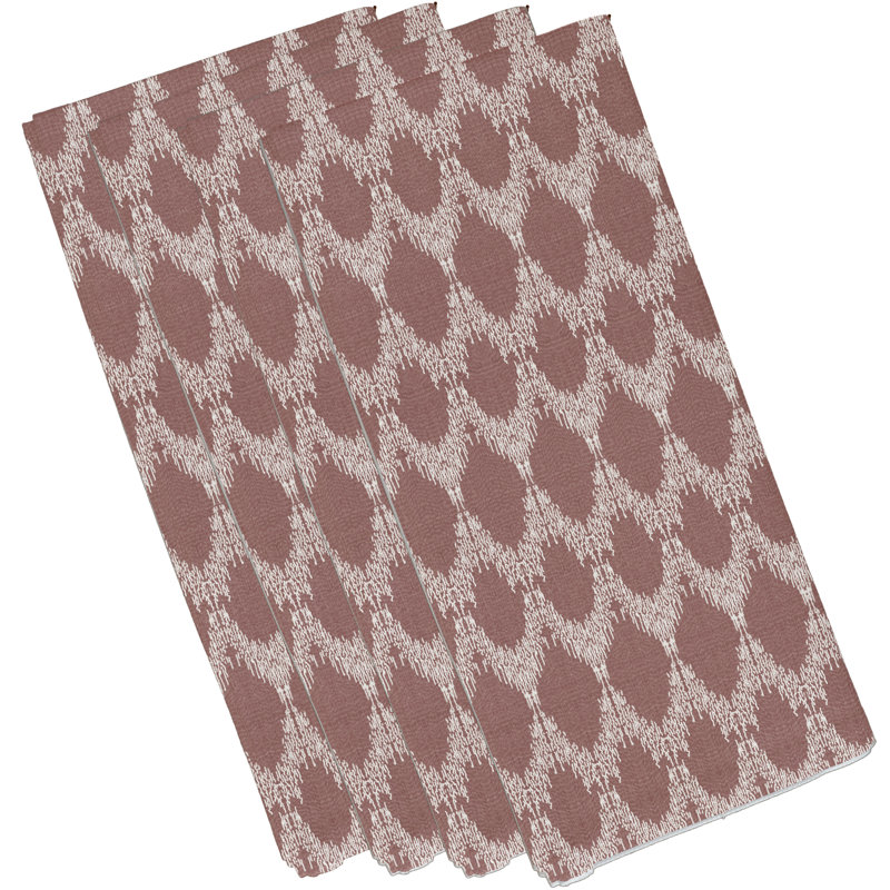 Ensemble de serviettes 4 pièces Lassiter, Marron