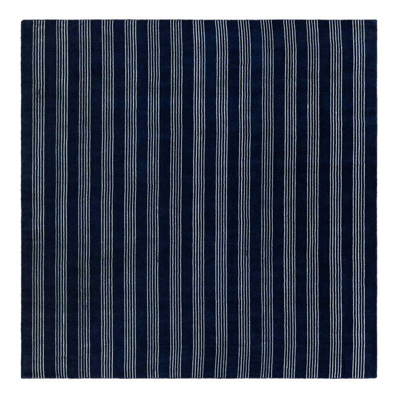 Jill Zarin Winchester Natural Wool Rug, Square 7'10"