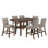 Marcello Brown Bar Table