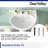 Ally 32" Tall White U-Shaped Vitreous China Pedestal Bathroom Sink with Overflow-98118871