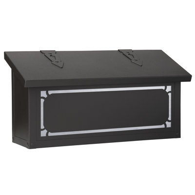 Monarch Metal Wall Mounted Mailbox