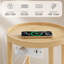 Petite table d'appoint ronde avec station de charge-202924076