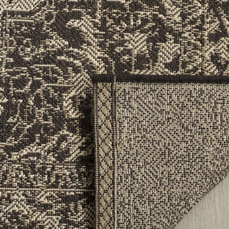 Donivin Performance Oriental Indoor/Outdoor Area Rug, Rectangle 3' x 5'