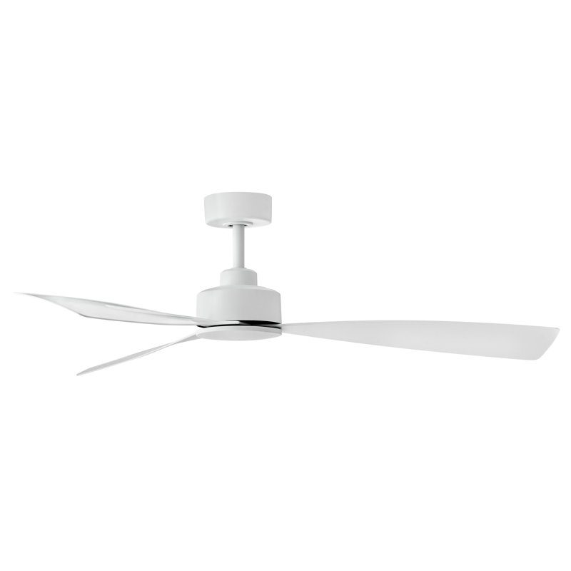 Ventilateur intelligent DEL Hinkley, Blanc mat