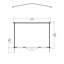 Wimborne 14 x 10 Ft. Tongue and Groove Log Cabin-536670341