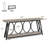 2-Tier Hall Table With Vintage Industrial Design, Sturdy Construction, And Ample Storage For Versatile Use-64979772