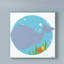 « wally the baleine », art sur toile-33522451