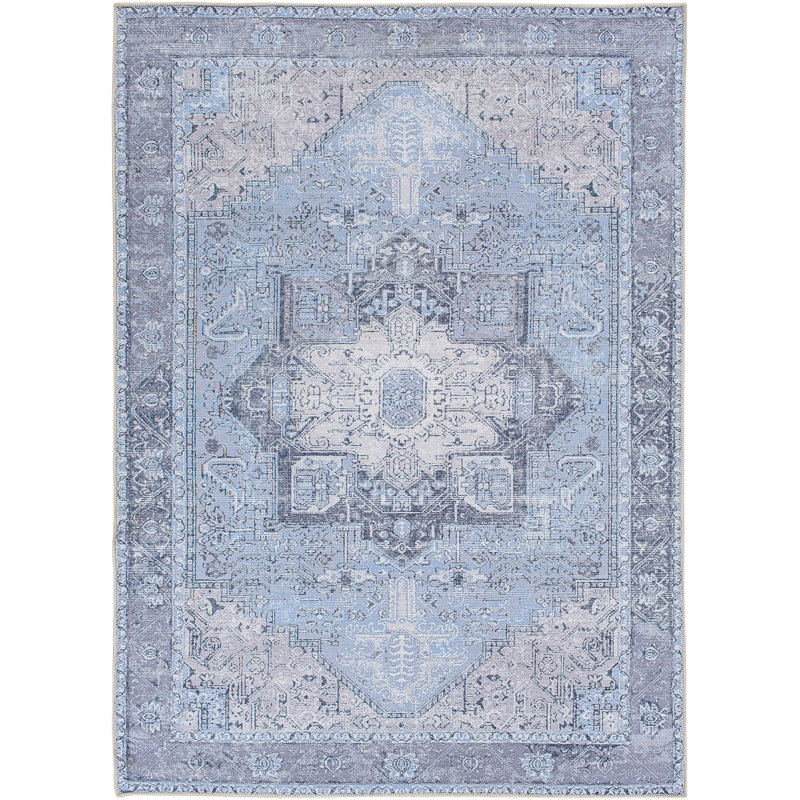 Heyward Oriental Indoor Rug, Rectangle 6'7" x 9'