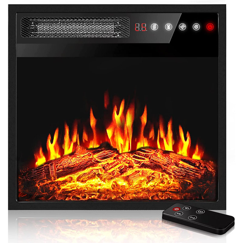 Pugmire 17.8'' W Electric Fireplace