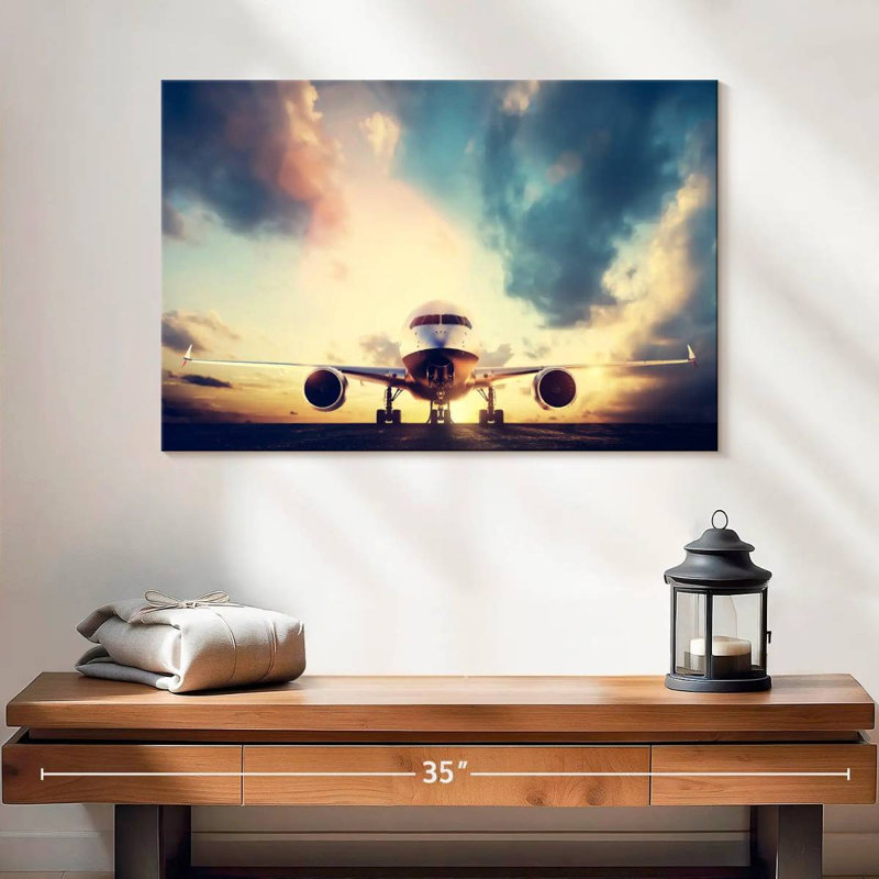 Mehar Grounded Jet, 16" H x 24" W