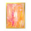 Champs de couleurs dans des tons d'orange et de rose - peinture sur toile-1143042744-1143042747