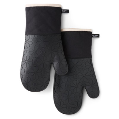 kate spade new york Spade Flower Floral Polyester Oven Mitt Set