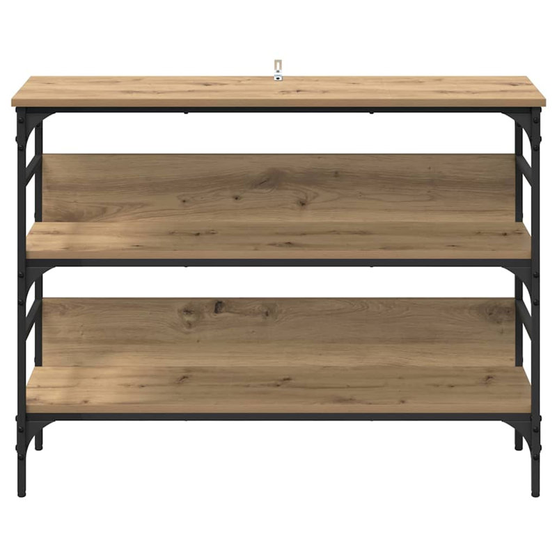 Console Table 100 X 32 X 75 Cm Engineered Wood, Artisan Oak
