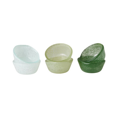 Glass Pinch Pots
