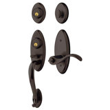 Landon Complete Inactive Landon Dummy Handleset with Lever and Rosette