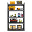 5-tier shelving unit with protective side rails-691784068-672112960