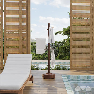 Freestanding Spa Towel Tree