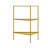 Not For Nothing 21'' W Powder Coated Aluminum Shelving Unit-74747850