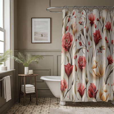 Carnation Fantasy - Premium Shower Curtain