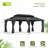 Aluminum Patio Gazebo-112957780-112957791-127391090
