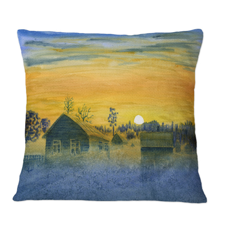 Coussin Frosty, 16 po x 16 po