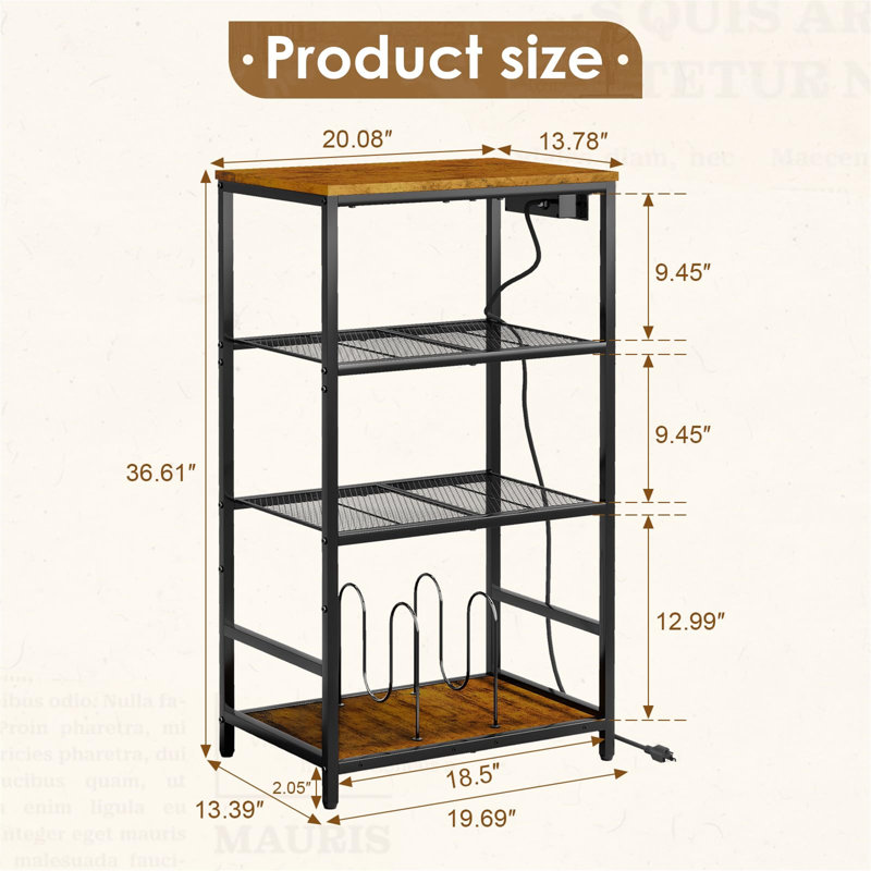 93cm H Media Shelves